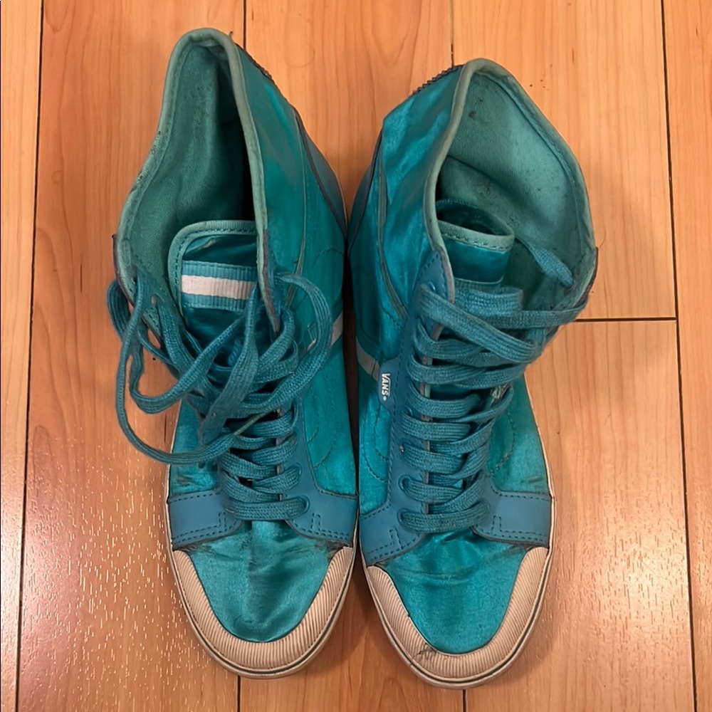 Vans Women's High-Top Sneakers - Teal